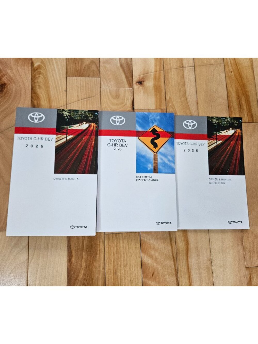 2026 TOYOTA CHR BEV Owner's Manual & Multimedia
